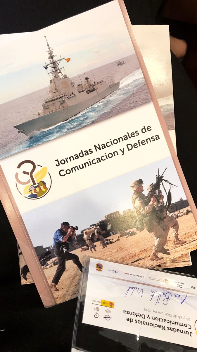 AnaBallestaV's tweet photo. III Jornadas Nacionales de Comunicación y Defensa https://t.co/1A2MPwZ469