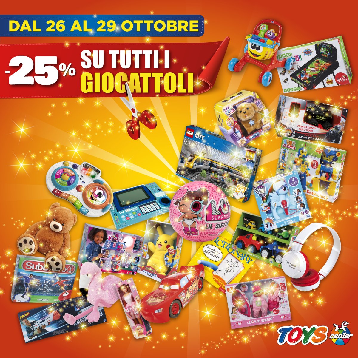 Vestiti Carnevale 2023 Volantino Carnevale Toys Center PubblicitÃ