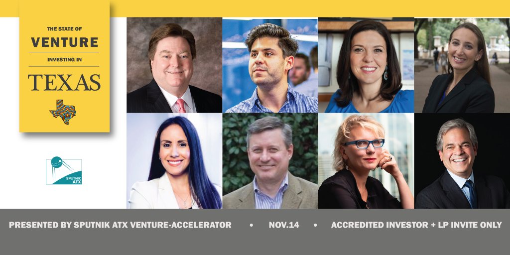 Learn about the #StateofVC in Texas from researchers, Venture Partners and TX transplant founder on Nov. 14! 

Private setting. Open to accredited investors & LPs. 

Join us >> hubs.ly/H0fdQ9X0