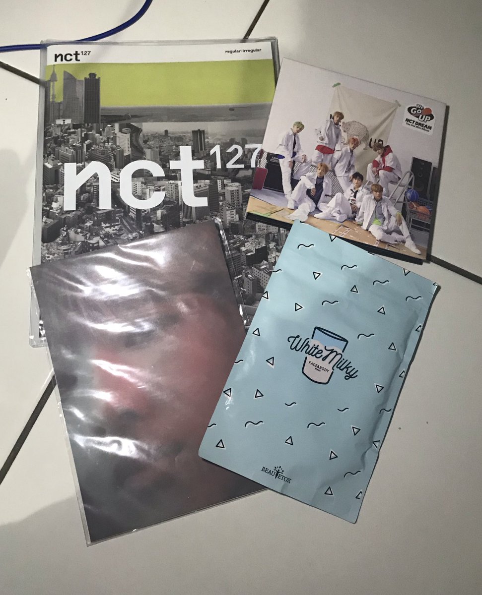 Peachiekittie's tweet image. GIVEAWAY!INA Only! 

Because today we got #Regular3rdWin ! 
let celebrate it with a giveaway! 
prize:
NCT127 Regular Album only 
NCTDream We go up+sticker(no pc/cc)
Jisung Missing Page 
Beautetox Mask

Rules: 
RT+Like this tweet! 
Mbf 
NCTzen ONLY! (i will check it) 

until 9 Nov
