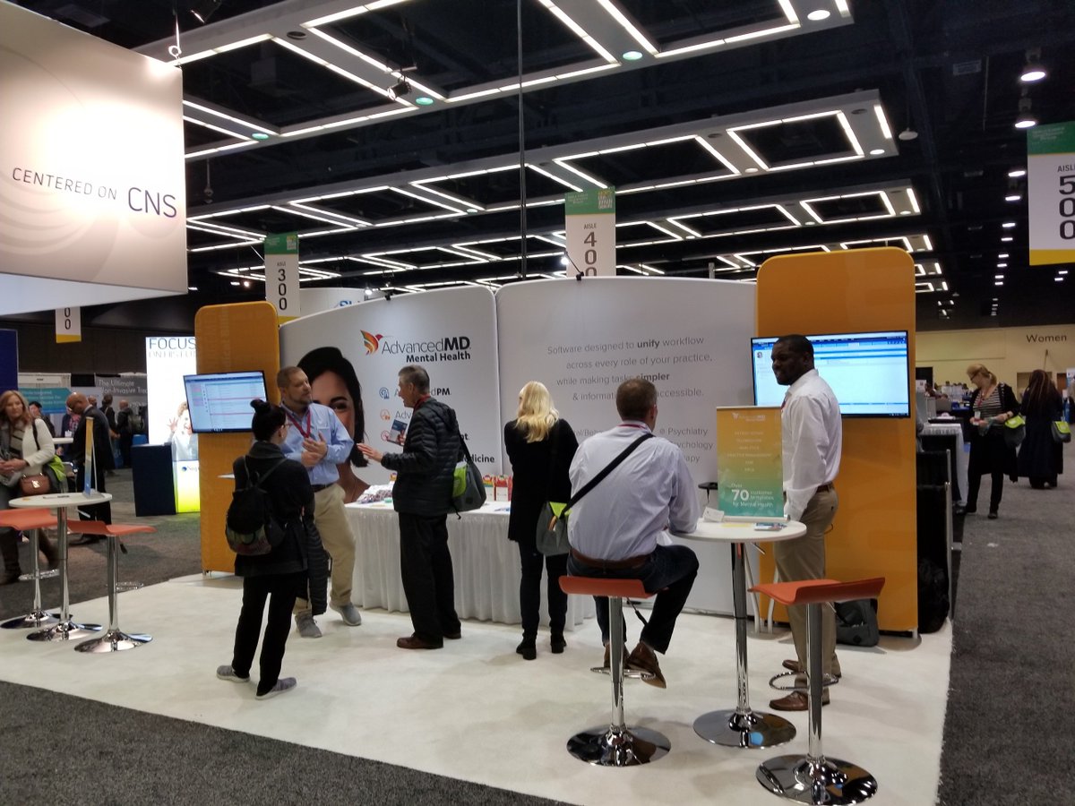 advancedmd's tweet photo. Visit booth 437 @AACAP conf to see how appointment reminders reduce no-shows & late arrivals. #AdvancedMDRhythm #psychiatry #mentalhealth #childpsychiatry https://t.co/zjSABB2hza