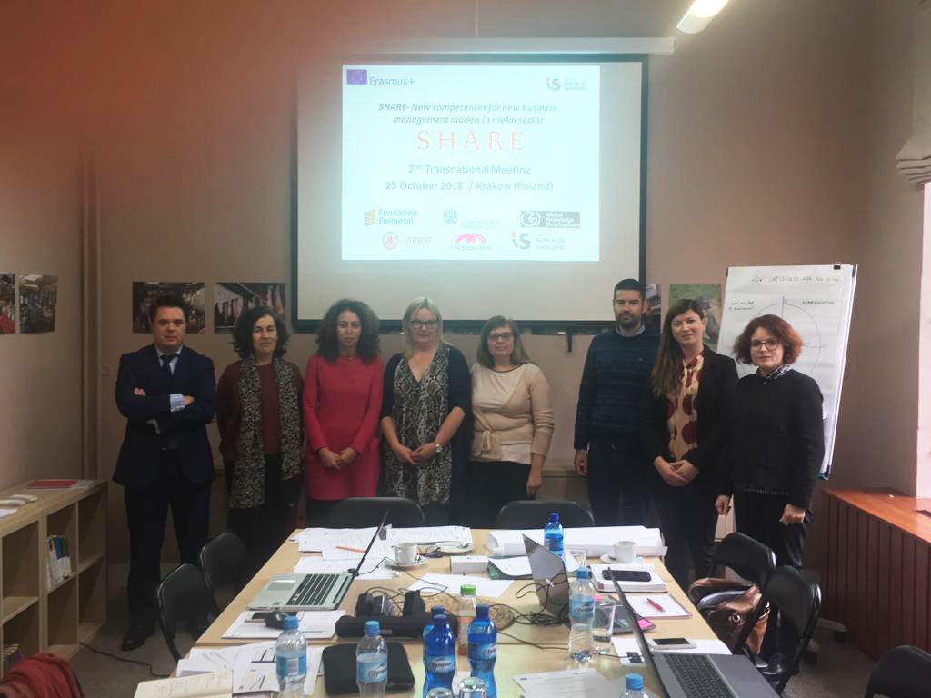 SIAV_VE's tweet photo. 2nd Transnational Meeting in Krakow, Poland - 25th October 2018 @Erasmus_Project SHARE #sharEplus. More about the project: https://t.co/TXAkLGxw8J https://t.co/kRJTihofMd