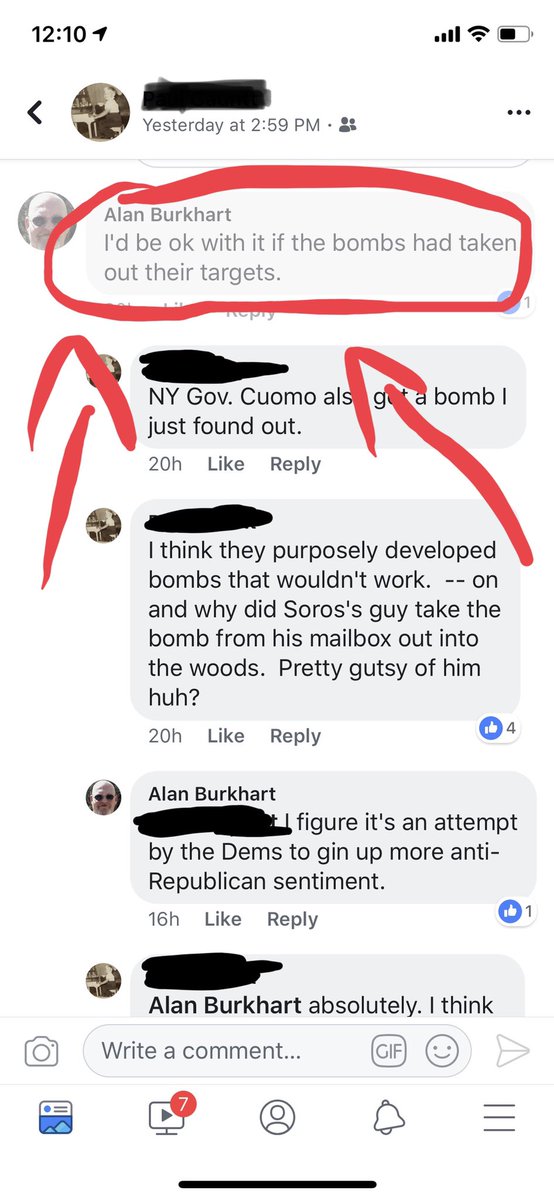 Joel_Would's tweet image. This is real people... saw this on my timeline and of course reported it. They are so concerned with being right, that will go to any length to feel vindicated. #BombGate #gross