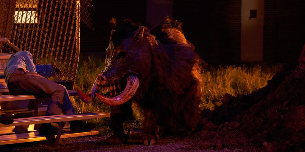 BlueIcePictures's tweet image. "Bring back the killer boar for #KillerHigh 2!" -- The Wandering Scribe, Scrolls of Wisdom blog. 🐗

Read the review: buff.ly/2q7OPcg

#SYFY #HorrorMovies 
#31DaysOfHalloween