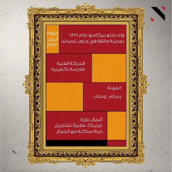 Nityaglobal's tweet photo. أطلق بيكاسو اللي داخلك...
هل تعلم في مثل هاليوم ولد الرسام المعروف بابلو بيكاسو.
#معلومة
#بيكاسو
#تصميمات https://t.co/uCX6T4gnwp