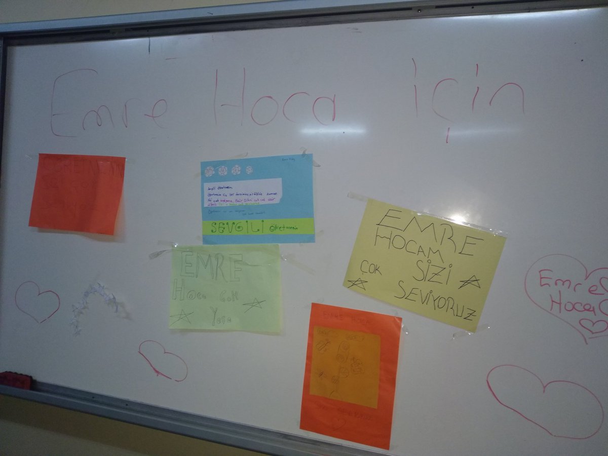 Tarifi edilmez bir mutluluk sebebisiniz siz canım öğrencilerim 😊