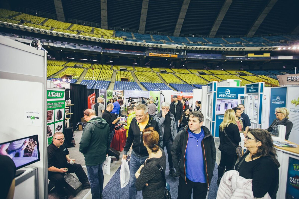 expohabitation's tweet photo. Merci à tous nos merveilleux partenaires, exposants et visiteurs d'avoir fait de l'#ExpoHabitationAutomne un beau succès et merci pour ces belles rencontres autour de vos #projetsmaison! Rendez-vous en février 2019 pour une autre édition haute en couleurs 🏡 #expohabitation2018 https://t.co/4QtQYnBoIH