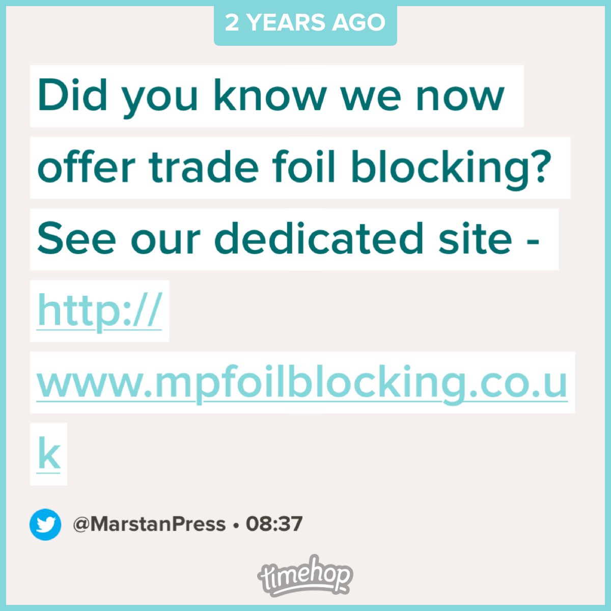 Boom! 2 years and ever growing 👍