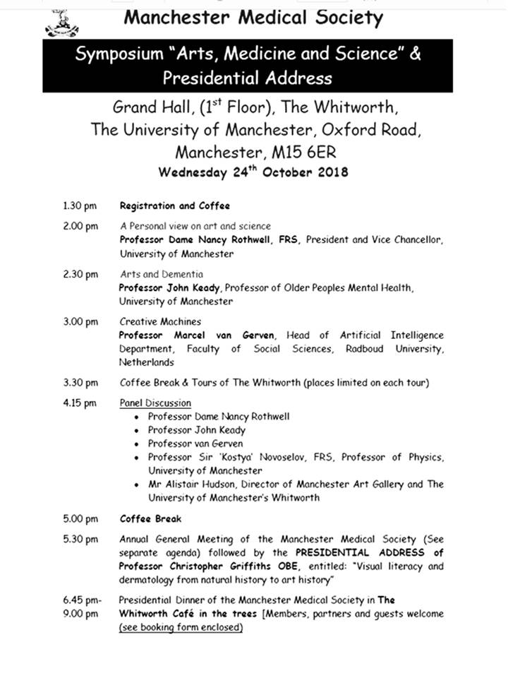 John Keady made a presentation on the Neighbourhoods and #Dementia study at the #Arts #Medicine &amp; #Science Symposium yesterday and it was very well received- Massive thanks to all who were able to attend! <a href="/nbdem/">nbdem</a> <a href="/NMSWResearch/">NMSW Research</a>