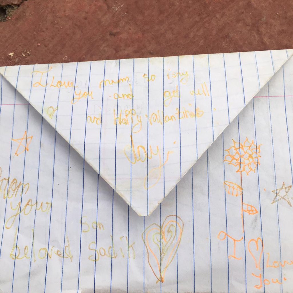 na_sadeek's tweet photo. So I was talking with my mom and she showed me a letter I wrote to her back in 2006,I felt so heartwarming when I saw it 😭may Allah SWT continue to protect her and give her the highest level ever attainable in Jannah In Sha Allah❤️ https://t.co/2U0U32Ff2h