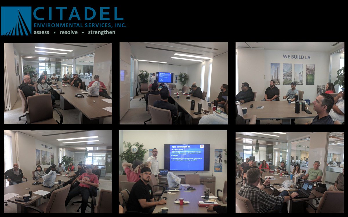 CitadelEnv's tweet photo. At Citadel, we are constantly brushing up on our skills and certifications to provide the best services to our clients. Click here for to see what we offer https://t.co/M5O4zEUC3N    #refresher  #asbestos #lead https://t.co/D0pihMLUqZ
