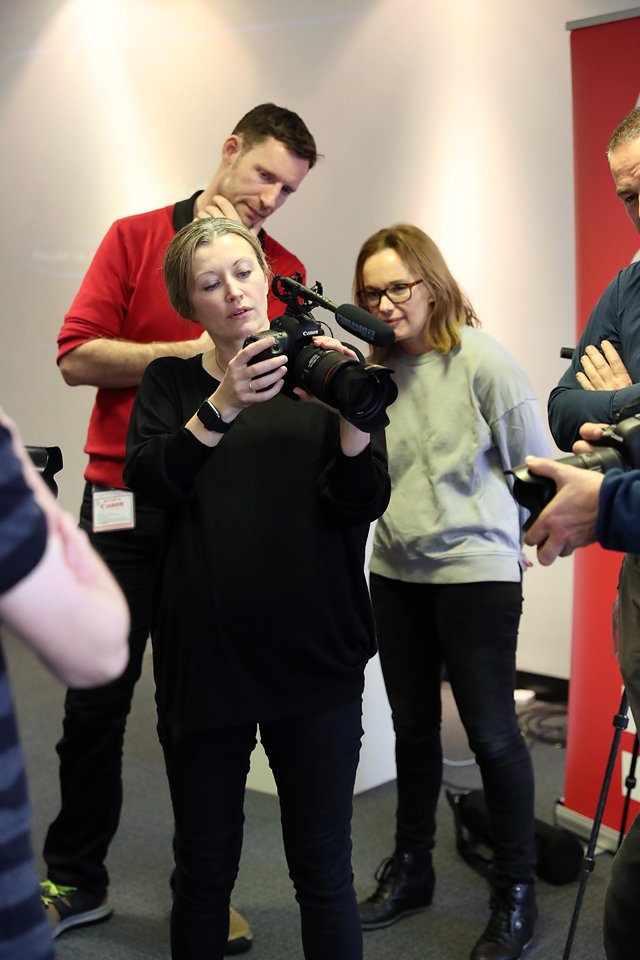 berminghamcams's tweet photo. Today, in conjunction with @CanonUKandIE we hosted a "Shooting Video With Your DSLR" training day for members of the IPPVA. This course was presented by @photopositive and was provided free of charge to the @IrishProPhoto members who attended https://t.co/Hmx55PKszV