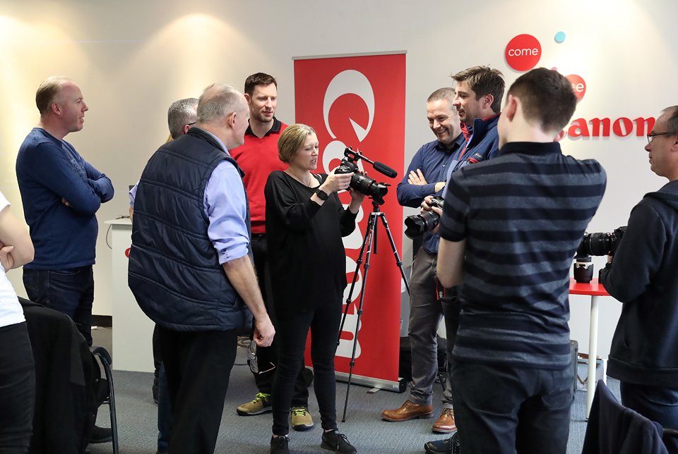 berminghamcams's tweet photo. Today, in conjunction with @CanonUKandIE we hosted a "Shooting Video With Your DSLR" training day for members of the IPPVA. This course was presented by @photopositive and was provided free of charge to the @IrishProPhoto members who attended https://t.co/Hmx55PKszV
