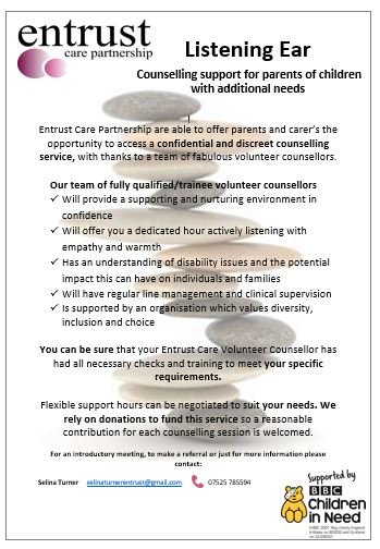 EntrustCP's tweet photo. Parents often say to me it can't change my child or my circumstances so why try our Listening Ear Service? We believe it can help you find a path through, give us a call, give us a try. https://t.co/CRrNaotjcx