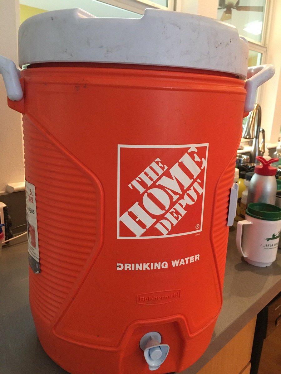 I highly suggest storing your cooled boiled water in one of these. Makes life easier. #AustinWater #AustinBoilWater