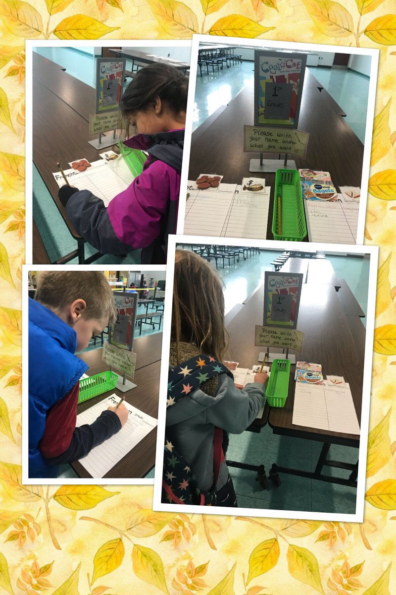 lisahughes196's tweet image. Loved to see the Frenchtown Bears ordering their own lunches this morning! What a great way to build independence, responsibility, and choice for all students! Way to go! The visuals are great! @mecrudale @SpEdParents #allkids #routinesmatter