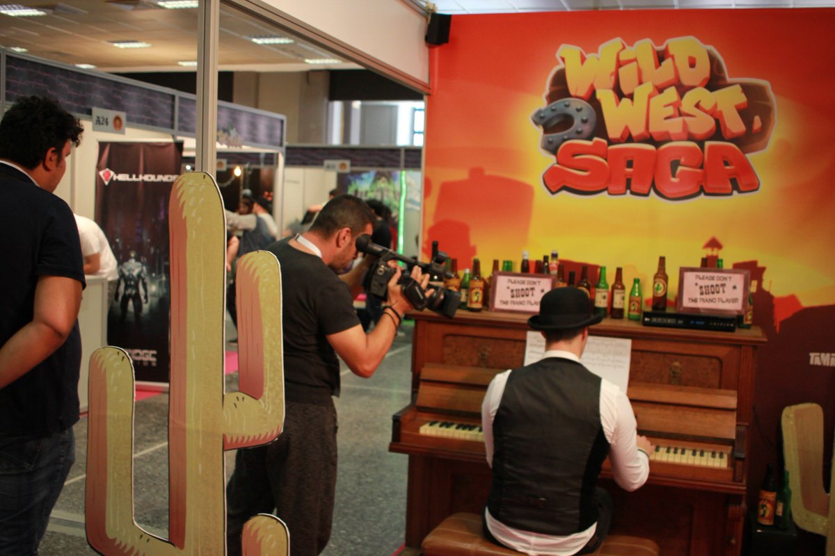 One of the things we are really proud of, is our piano player 🎹🎼Andreas Papoutsas, who did a really great work at Athens Games Festival! He was just magical 🎵🎶Enjoy him!
For more pics, visit our Facebook page!
.
.
#WildWestSaga #AthensGamesFestival #AGF2018 #indiegames