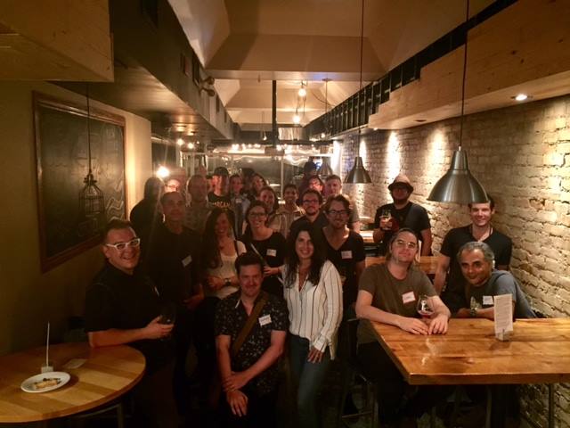 ScreenComposers's tweet image. Last week we held our Toronto Apprentice Mentor Program (AMP) mixer! It was a huge success - thank you to all the potential Apprentice and Mentor applicants for attending! 
#TBT #SCGC #composercommunity #composer