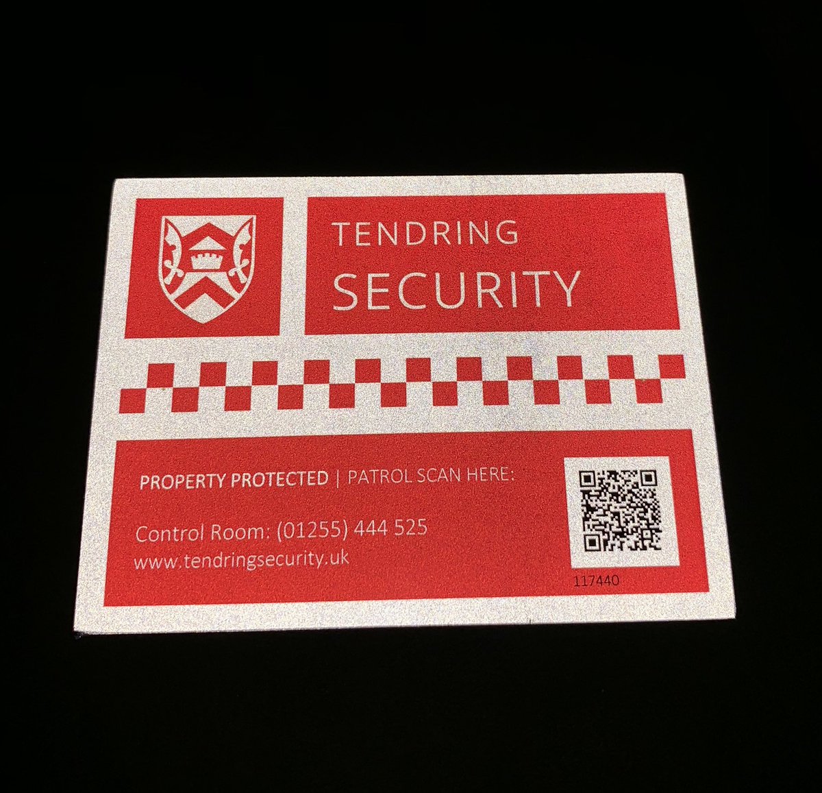 Thank you <a href="/esignuk/">Esign Media</a> for our new reflective Deterrent Plaques soon to be appearing in #Tendring