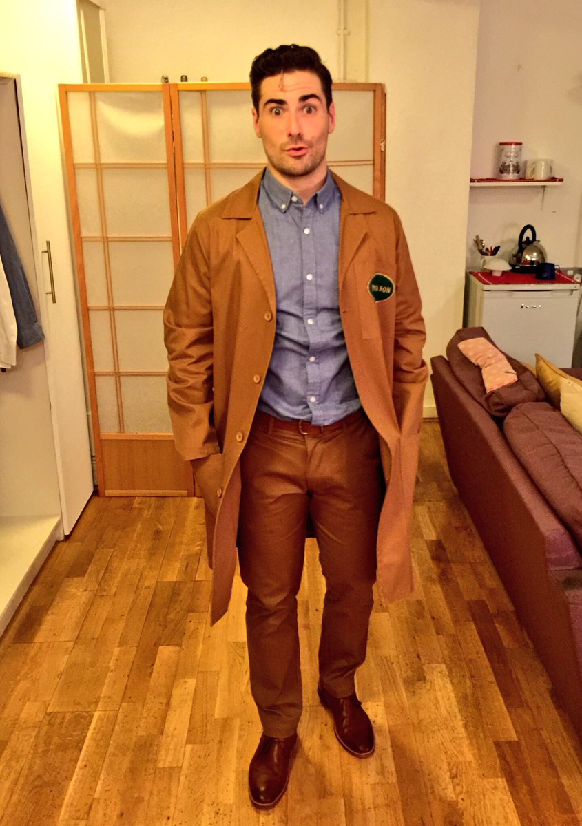 Jordanfox88's tweet photo. Cheeky Charlie show @KinkyBootsUK tonight! #letsmakeboots https://t.co/zwvU51fl8N