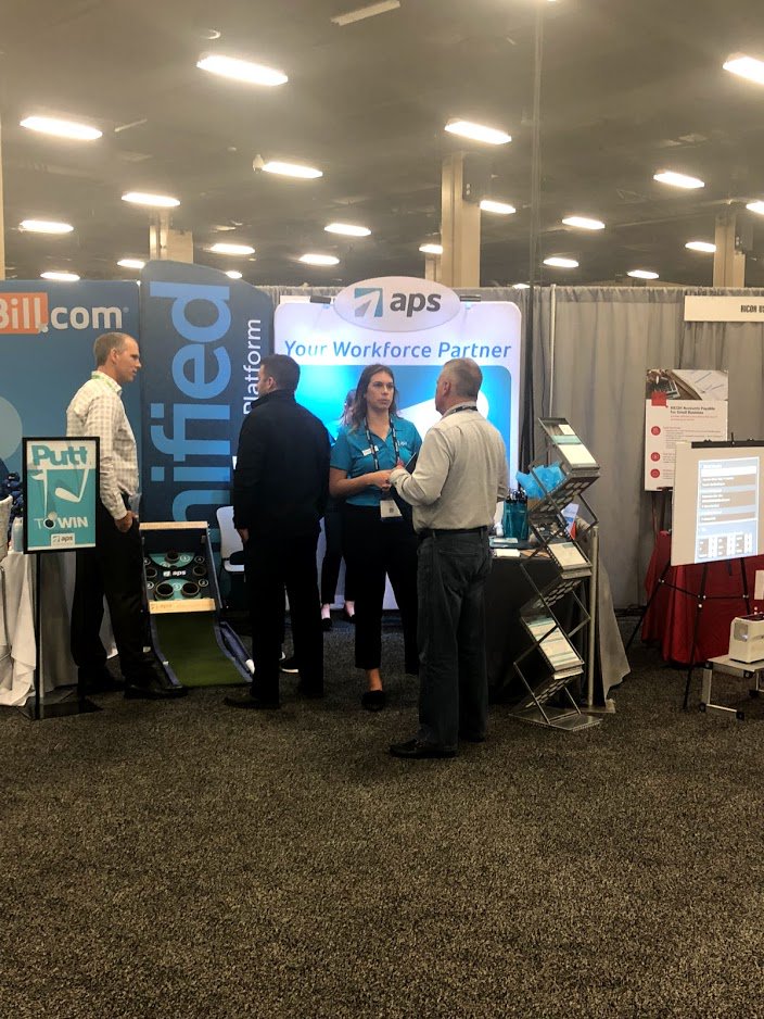 APSPayroll's tweet image. Visit @Hannah_APS and Sydney Davidson at booth #29 to learn more about APS and @SageIntacct&apos;s Integration! #yourworkforcepartner #adv18 #togetherwerock