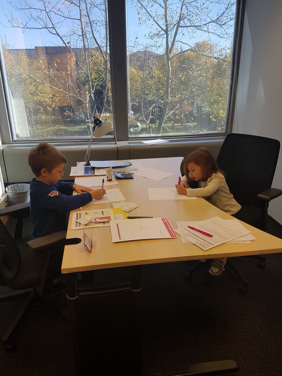 A full two days at <a href="/ResearchResults/">Research & Results</a> in Munich, the interns have been managing the office in our absence.  They seem to be getting younger and younger every year,