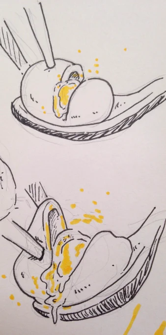 I'm losing my entire mind over soft boiled eggs 