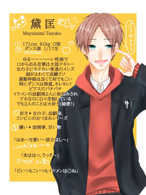 にのよん男子のtwitterイラスト検索結果
