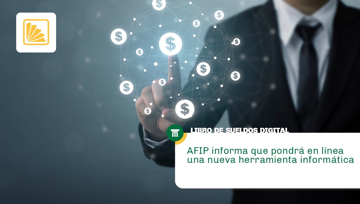 errepar's tweet image. #AFIP informa que pondrá en línea una nueva herramienta informática que permitirá: emitir el Libro de Sueldos y Jornales -hojas móviles y generar la declaración jurada mensual de cargas sociales del SUSS (F. 931).
bit.ly/afip-libro-dig…
