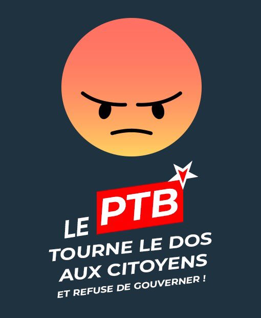En refusant d'entrer dans des majorités à Molenbeek et à Charleroi, le PTB tourne le dos aux citoyens ! Il avait l’occasion d’avancer, il a préféré déserter.