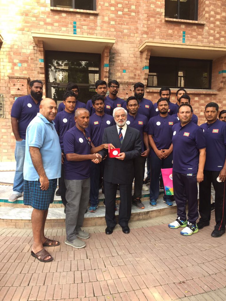 Thank you <a href="/TheRealPCB/">Pakistan Cricket</a> for having us here.