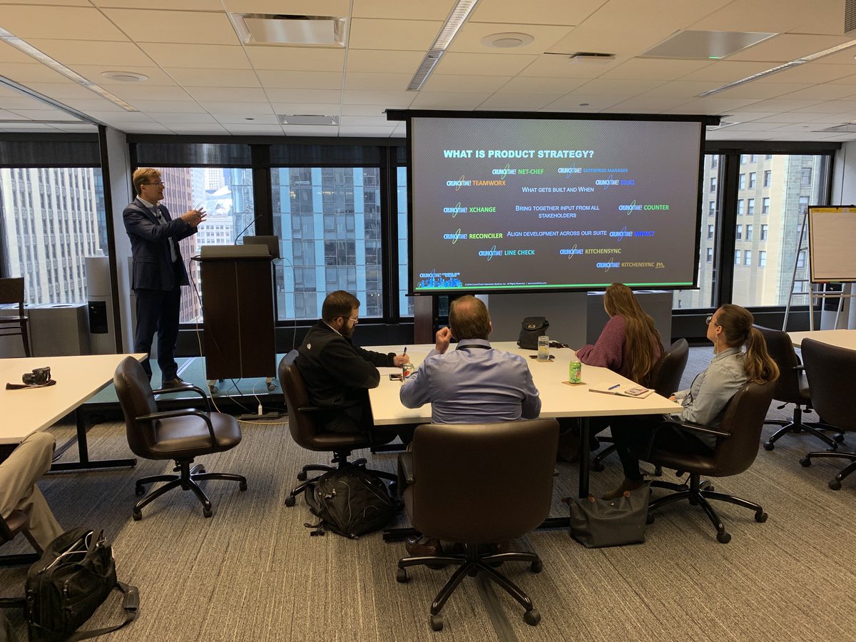 GetCrunchtime's tweet image. Our VP of Product Strategy Erik Cox is taking us home with the last presentation of #Control2018