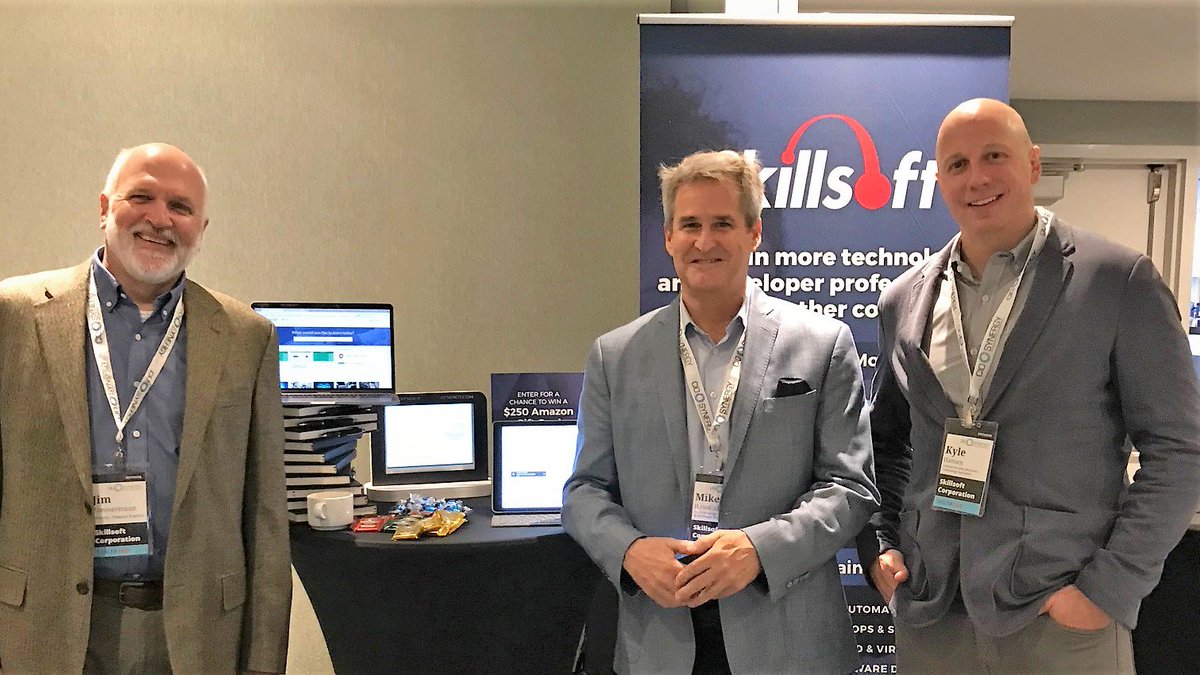 Spending time out of the office can help get the creative juices flowing. If you're attending #CIODetroit, say hello to Jim, Mike and Kyle. We're ready to discuss all things #IT. #ITstartshere #CIOSynergy