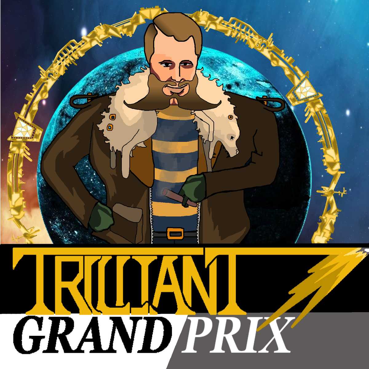 TrilliantCorp's tweet photo. 4 more Trillia Grand Prix racers join us today! 
Franciszek the Knight-Errant for The High Church @ExarchTatiana
Guillaume "Useless" Valls for @DeathlessPMC 
Echo Pyxis Rhodes Biggles for @HousePyxis 
Dula Imay for @14RedDogs 
#FarVerona #RollPlay https://t.co/U5rjvN4Oyt