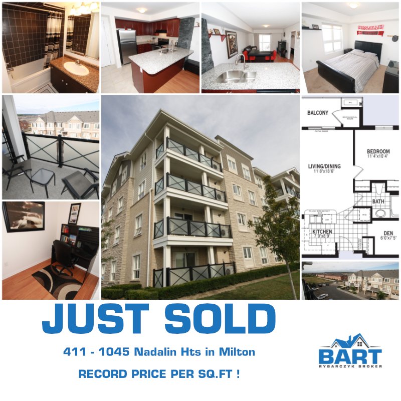 bartrealtor's tweet photo. Just sold #bartrealtor #miltonrealtor #miltoncondos https://t.co/A6px92KBQW