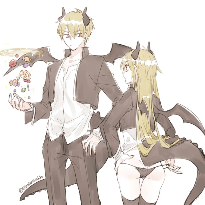 ハロウィンの♂️ギルギル♀️........? 