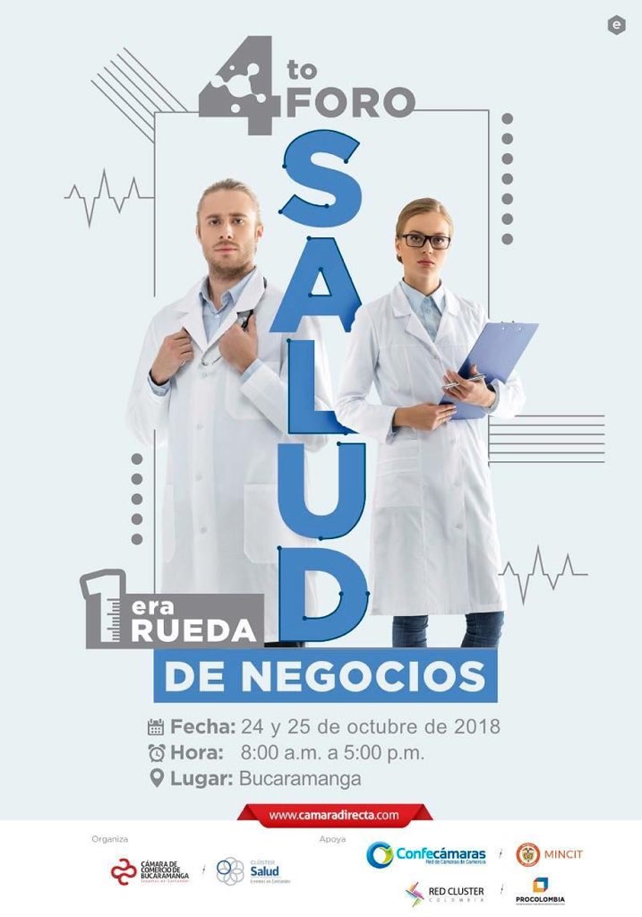 BiofileComCo's tweet photo. 👌#Biofile presente en el 2do día de negocios en el 4° Foro de Salud Competitiva que se realiza en la Cámara de Comercio de Bucaramanga 🤝 como herramienta de innovación tecnológica para tu consultorio o IPS
Trabajamos por tu Felicidad😁
contáctanos aquí👉🏽https://t.co/d6Hk3S7CaW https://t.co/v3ESmMAPm1