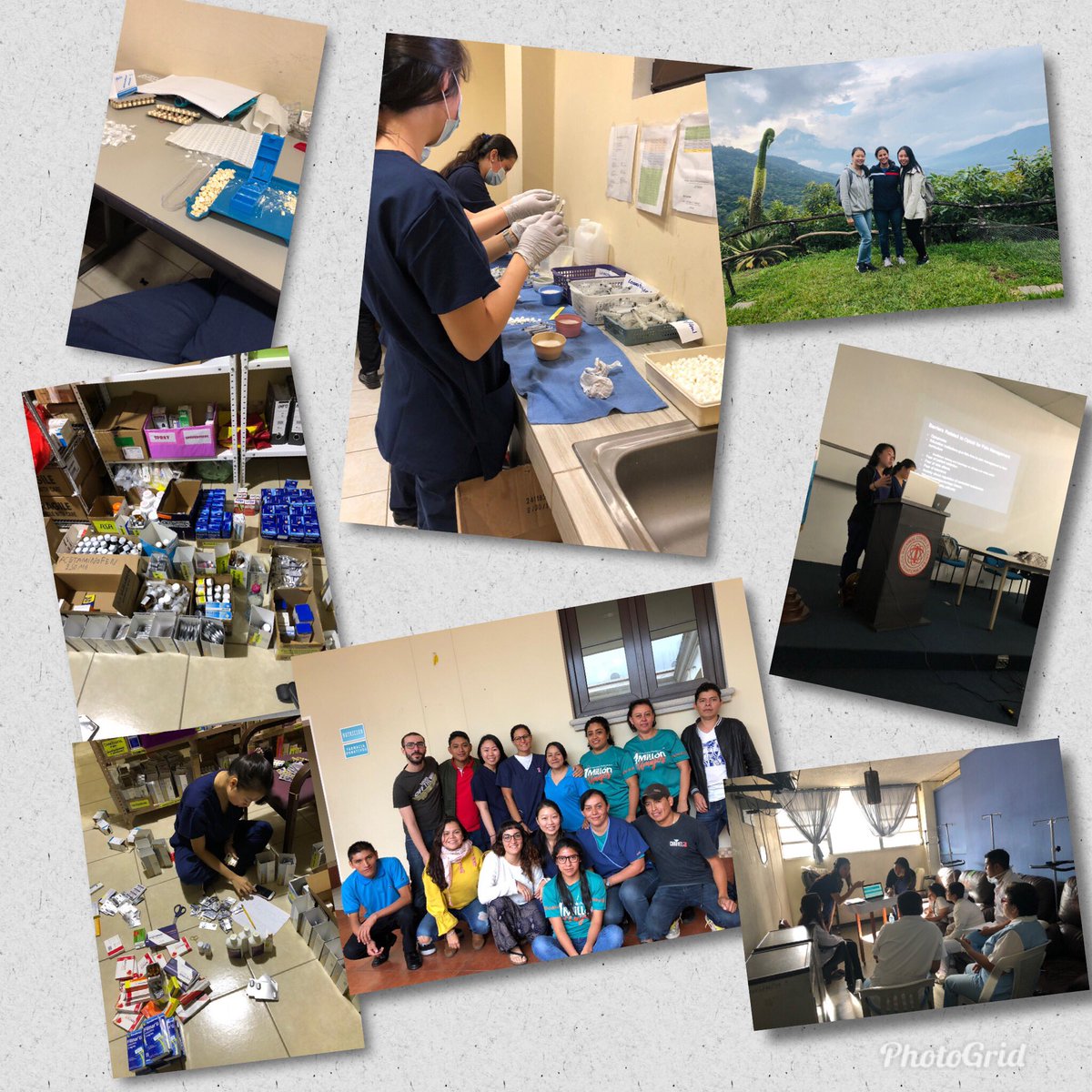 EAhmedPharmD's tweet photo. Gracias Guatemala for an incredible pharmacy mission @INCAN @Obras Thankful to share the experience with my two wonderful students Mabel &amp; Jennifer. @SJUPharmHSci #guatemala #globalrotation #obras #incan https://t.co/JrSpDl79fW