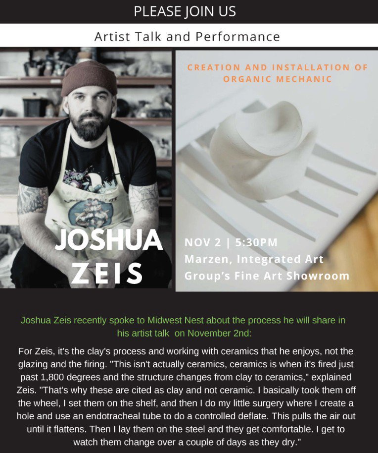 integratedart's tweet photo. Please join us! 
November 2 - Artist Performance, Talk, and Reception
November 3 - Smart Plate Litho Workshop https://t.co/52SwgtkkyZ