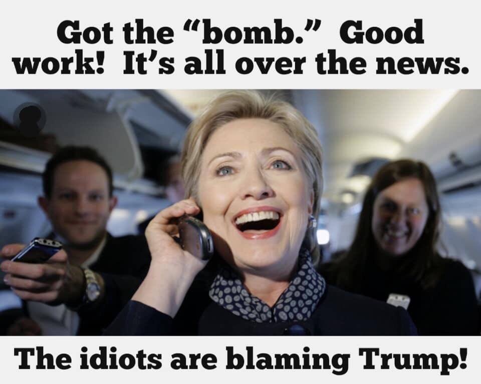 AlexAloha67's tweet photo. @trumpovic02 @ThePerfectFoods @KatTheHammer1 @StacyLStiles @MazurikL @skb_sara @grizzlemeister @SKYRIDER4538 @ROHLL5 @LeahR77 @SiddonsDan @WolfensPride #MAGA #VoteRedToSaveAmerica #DrainTheDeepState #MAGABomber #FakeBombs #FakeMailBomb #FakeBombGate #FakeBombScare #BombHoax #bomber #DemocratBombHoax #DemocratMob #JobsNotMobs #DNC #KAG #DeepState No one should be surprised at the tactics of the #Demonrats!π© https://t.co/hJ9B9QoBdr