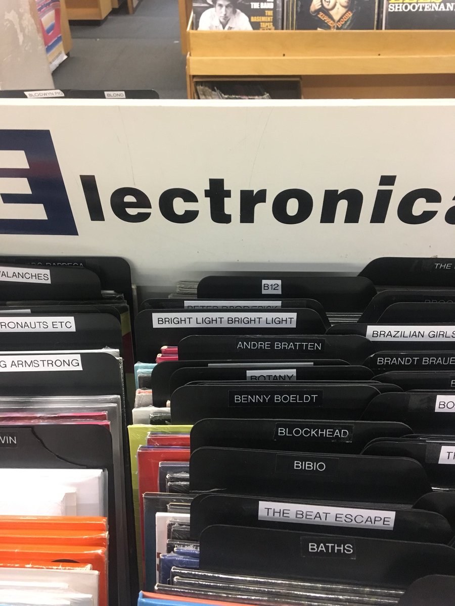 So cool to have my own little section in @everydaymusic1 Portland! On stage 10.30pm tonight at <a href="/bunkbar/">bunk bar</a> 🌈❤️