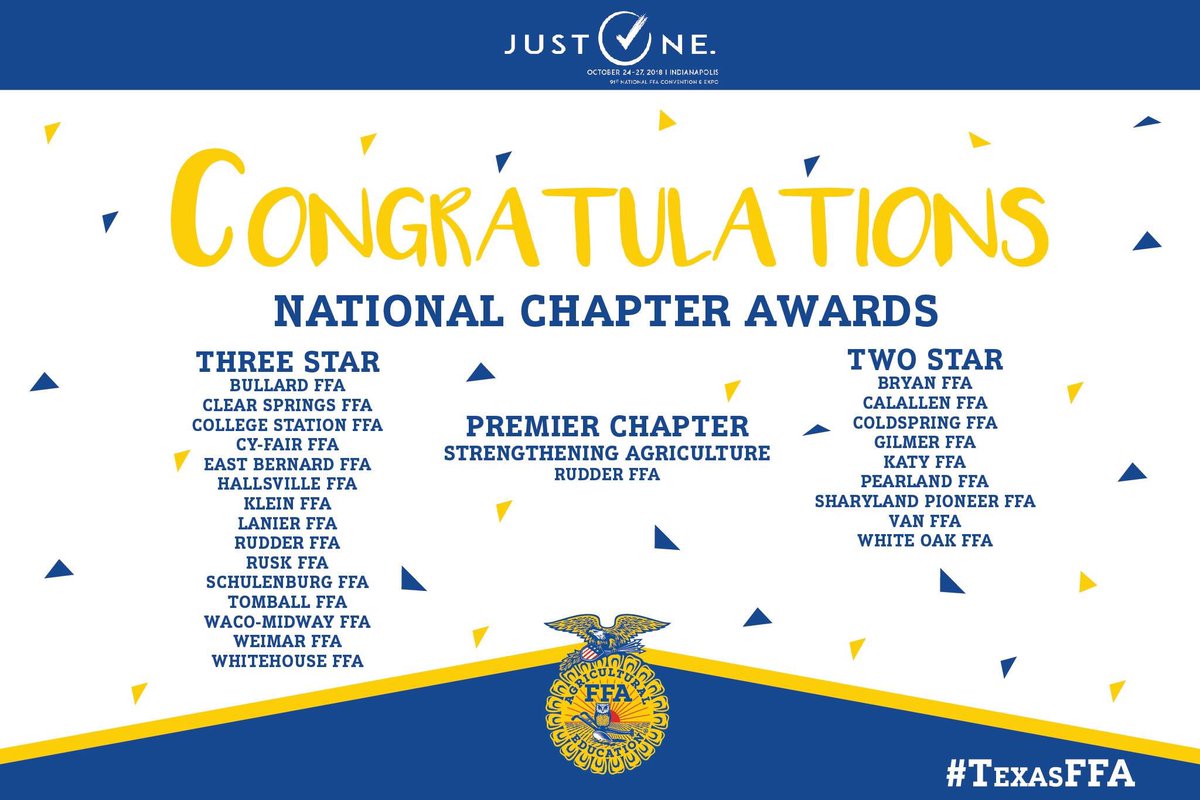 Texas FFA tweet media