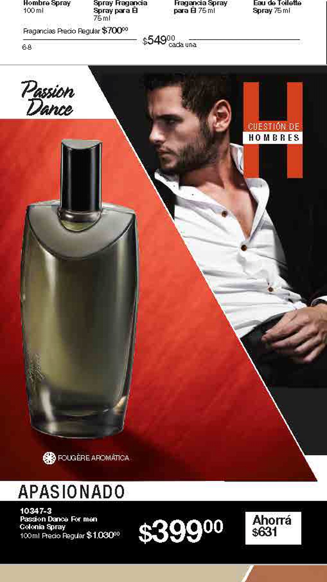 Passion dance avon hombre precio new arrivals