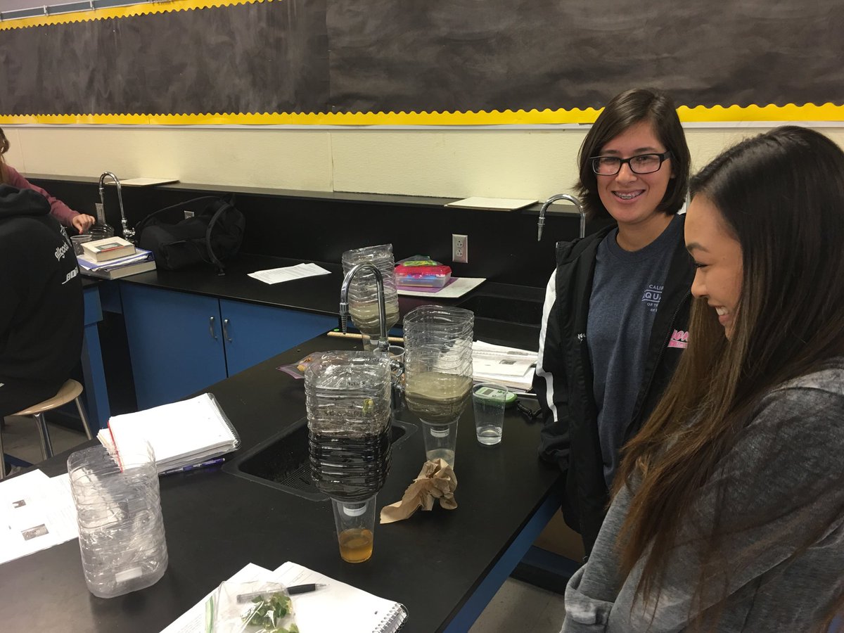 Some high level Depth Of Knowledge work developing terrestrial and aquatic chambers to understand Nitrogen Cycle and more in AP Enviro with Marquez. #WeAreNorco