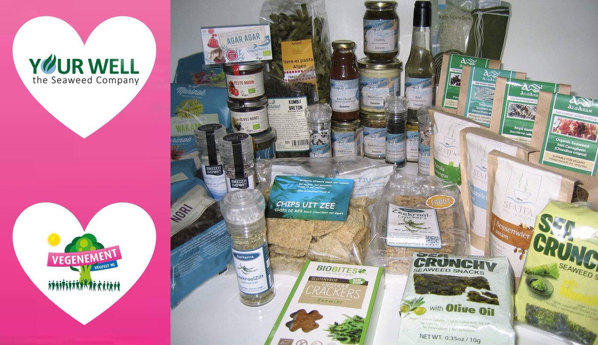 Vegenement's tweet photo. Your Well, the Seaweed Company, wil je alles weten over zeewier en algen? Het voedsel van de toekomst? Ga dan zeker even langs bij Your Well

https://t.co/NGAIZlB019 #yourwell #zeewier https://t.co/yIdc0kgTAc