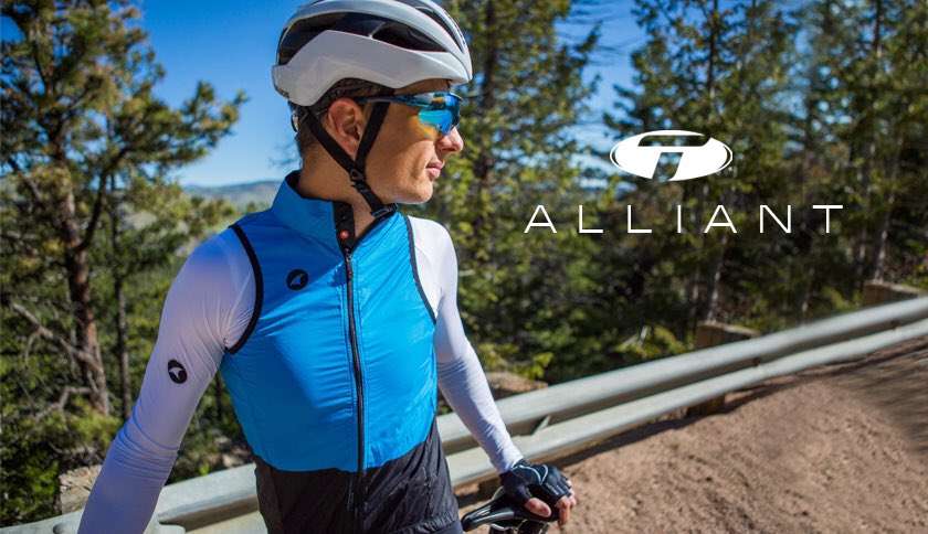 #tifosioptics Alliant, sleek, fast and functional. Full shied offers panoramic  viewing. #tifosi #newfor2018 #performanceoptics #cycling #cyclingsunglasses