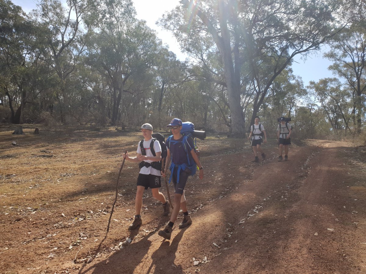 MaterDeiWagga's tweet photo. First day of adventures for our Year 9 Challenge Plus / Duke of Edinburgh students to Livingstone National Park.
@thedukeofed #challengeplus #livingstonenationalpark https://t.co/zPJsxTTr6J