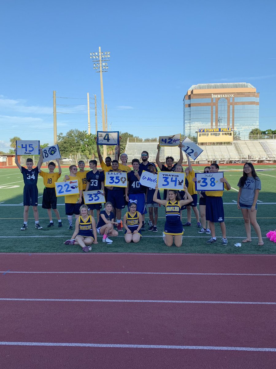 NaplesCaneLee's tweet image. Way to go Travis and Naples High. Naples was victorious over Palmetto Ridge 32-26. #ProjectUnify #NaplesHigh