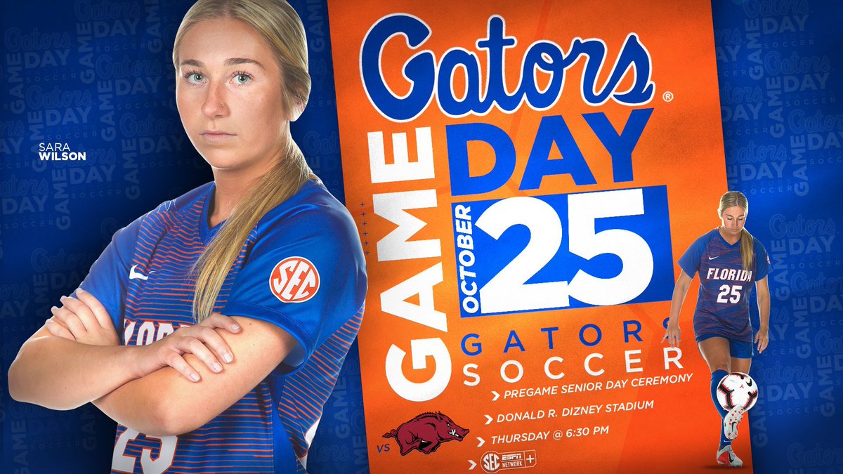 O’Connell Girls Soccer Alum on the cover of today’s GameDay program. Sara Wilson plays at University of Florida 🐊 ⚽️