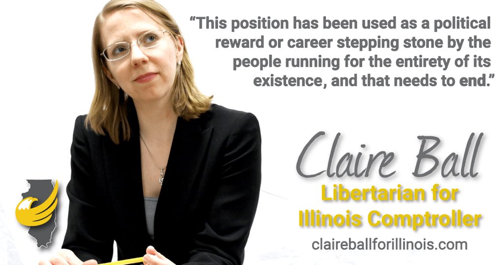 IllinoisExposed's tweet photo. @ILComptroller Why do you even care? You don’t care enough to pledge you will serve your term. You are gathering signatures for Mayoral run. Stop faking concern. You have ZERO credibility.
Vote @ClaireBallForIL #ILComptroller #twill #MachineMendoza https://t.co/bFH9p0eIVp